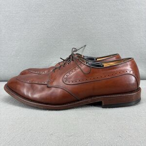 Allen Edmonds Kingsley Brown Leather Dress Oxfords USA 11 D